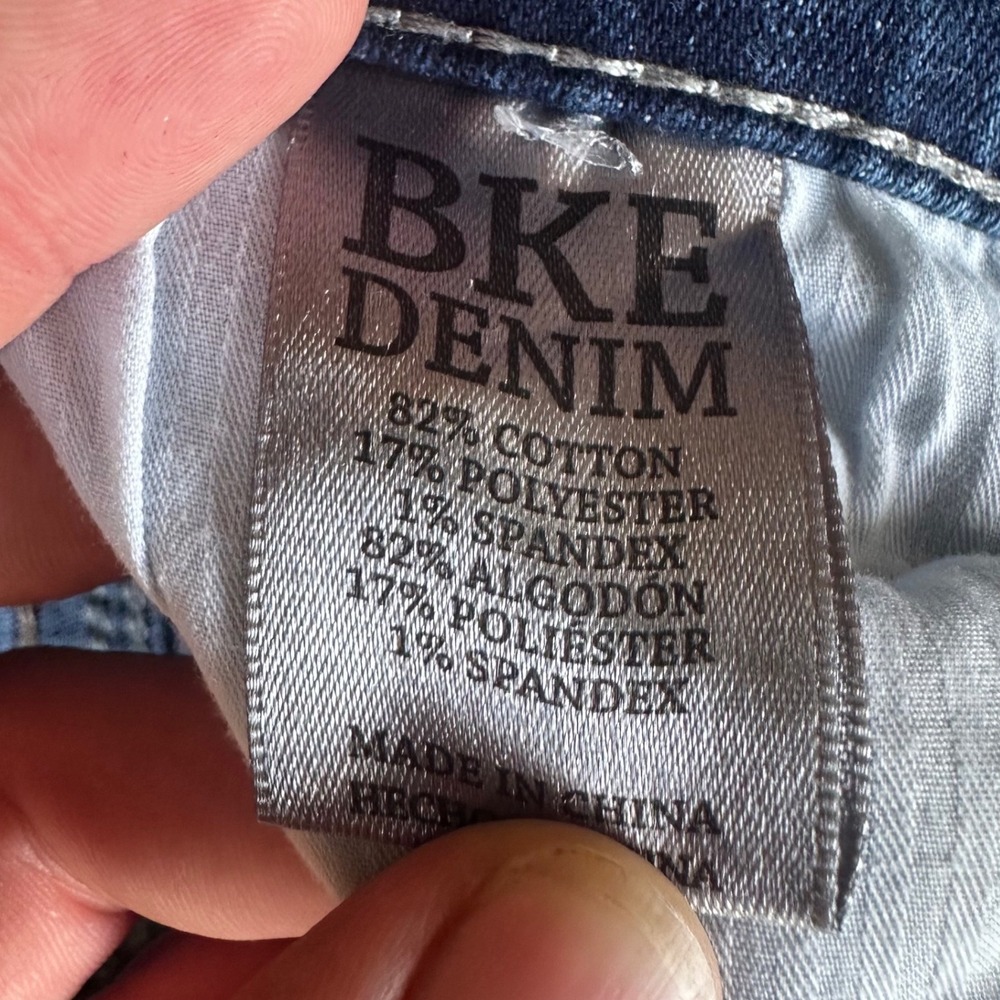 BKE Jake Straight Leg Jeans Mens 29R Blue Excellent Medium Wash ABS16150 - Picture 5 of 8
